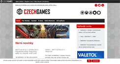 Desktop Screenshot of czech-games.net