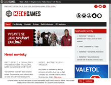 Tablet Screenshot of czech-games.net